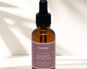 Quench feuchtigkeitsspendendes Gesichtsöl - Mischung aus Squalan, Marula und Sanddorn