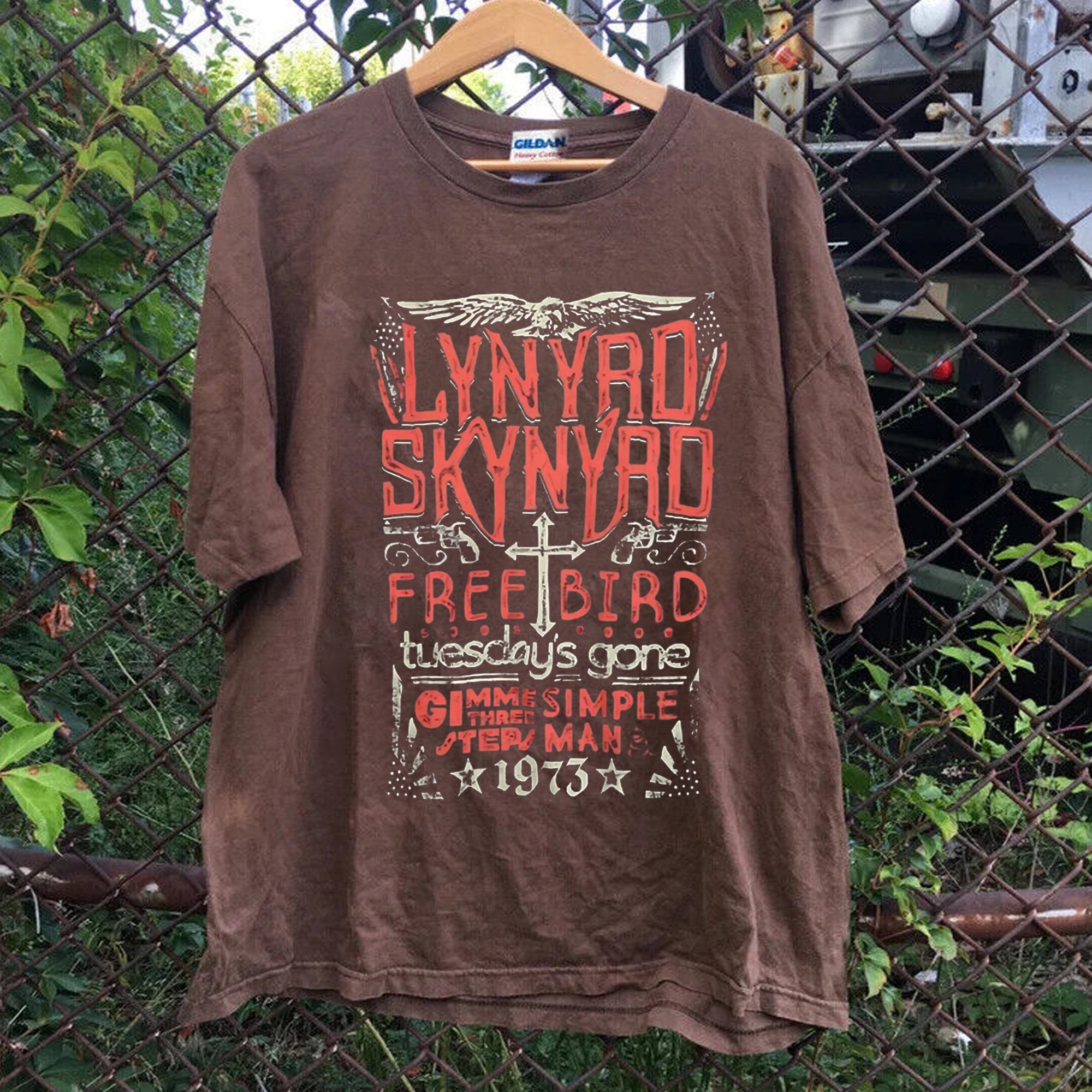 Discover Vintage Lynyrd Skynyrd Free Bird 1973 Shirt