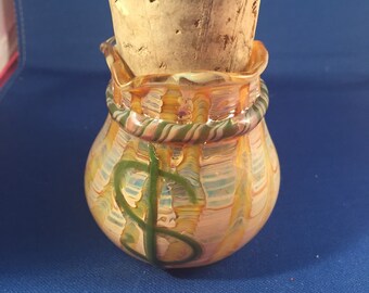Homeblown Sack of Money Jar