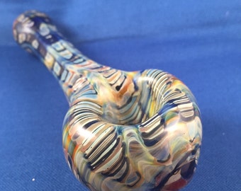 Functional Art Glass- Color Changing Spoon Pipe