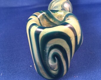 Functional Art Glass- Hammer Pipe