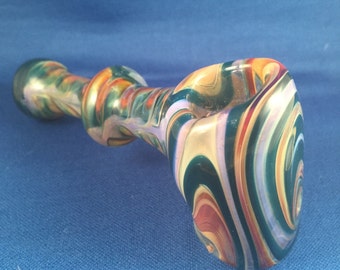 Functional Art Glass- Hammer Pipe