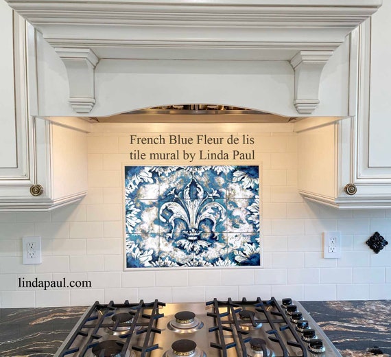 FLOWER SELLER PARIS by V Gilbert Tile Mural Kitchen Backsplash Marble Ceramic 