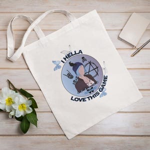 Life is Strange Tote Bag: Graphic Gamer Design, Eco-Friendly Cotton Shopper