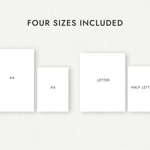 Long-Term Goal Planner: Portrait and Landscape Versions - A4/A5/Letter/Half Letter Sizes (Printable PDF Download) image 8