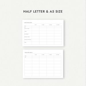 Long-Term Goal Planner: Portrait and Landscape Versions - A4/A5/Letter/Half Letter Sizes (Printable PDF Download) image 6