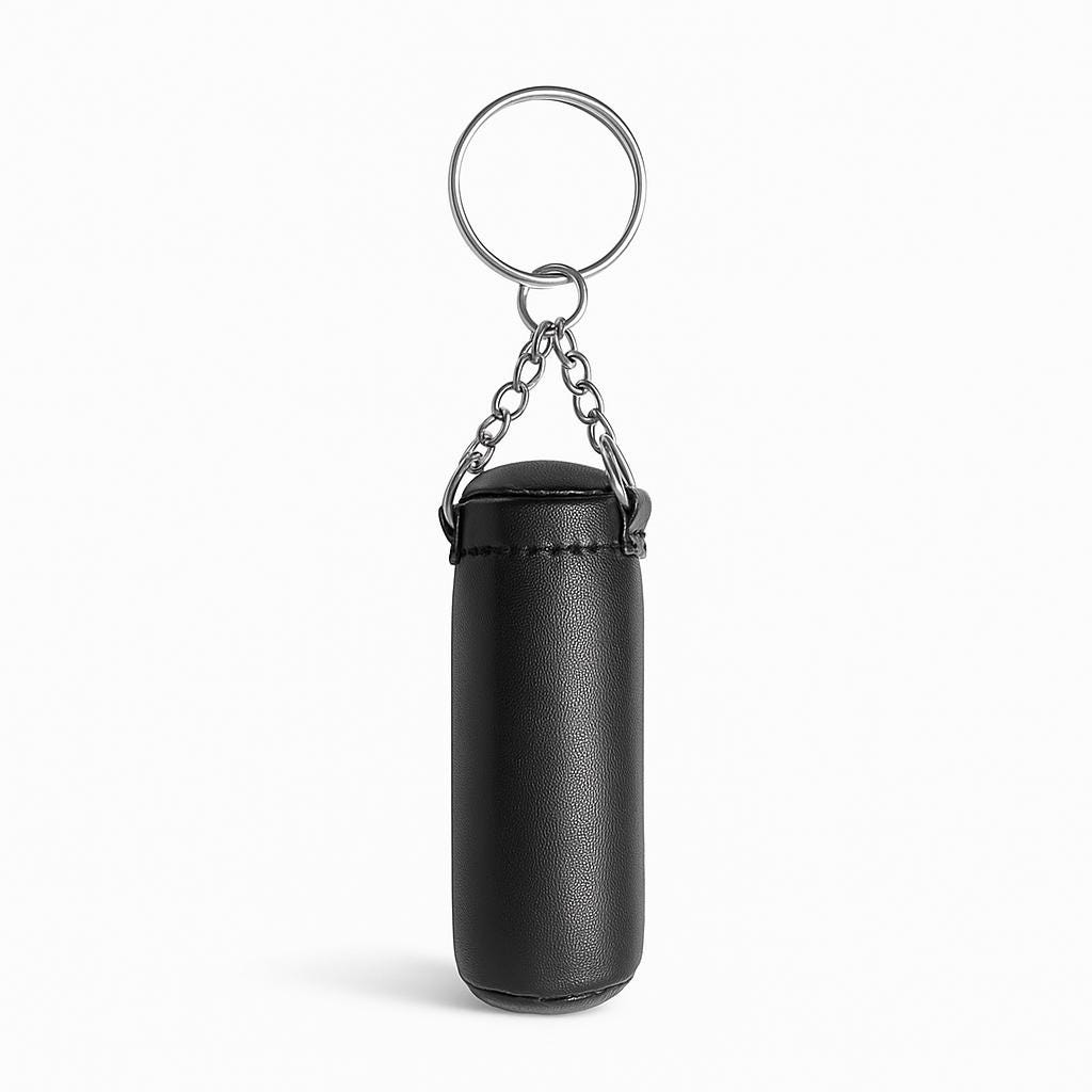 Boxing Bag Schlüsselanhänger – Mini-Sandsack Aus Leder, Ca. 11 Cm Lang, Für Auto Oder Schlüsselbund