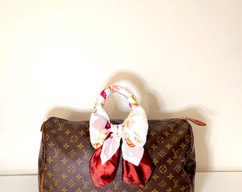 Vintage LOUIS VUITTON Monogram Speedy 35 Satchel Bag - Etsy