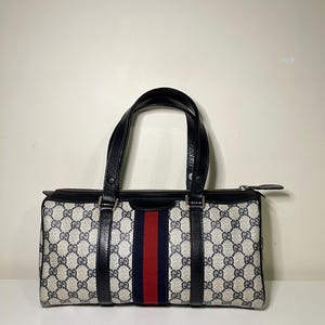 Gucci Vintage Boston Blue - Etsy