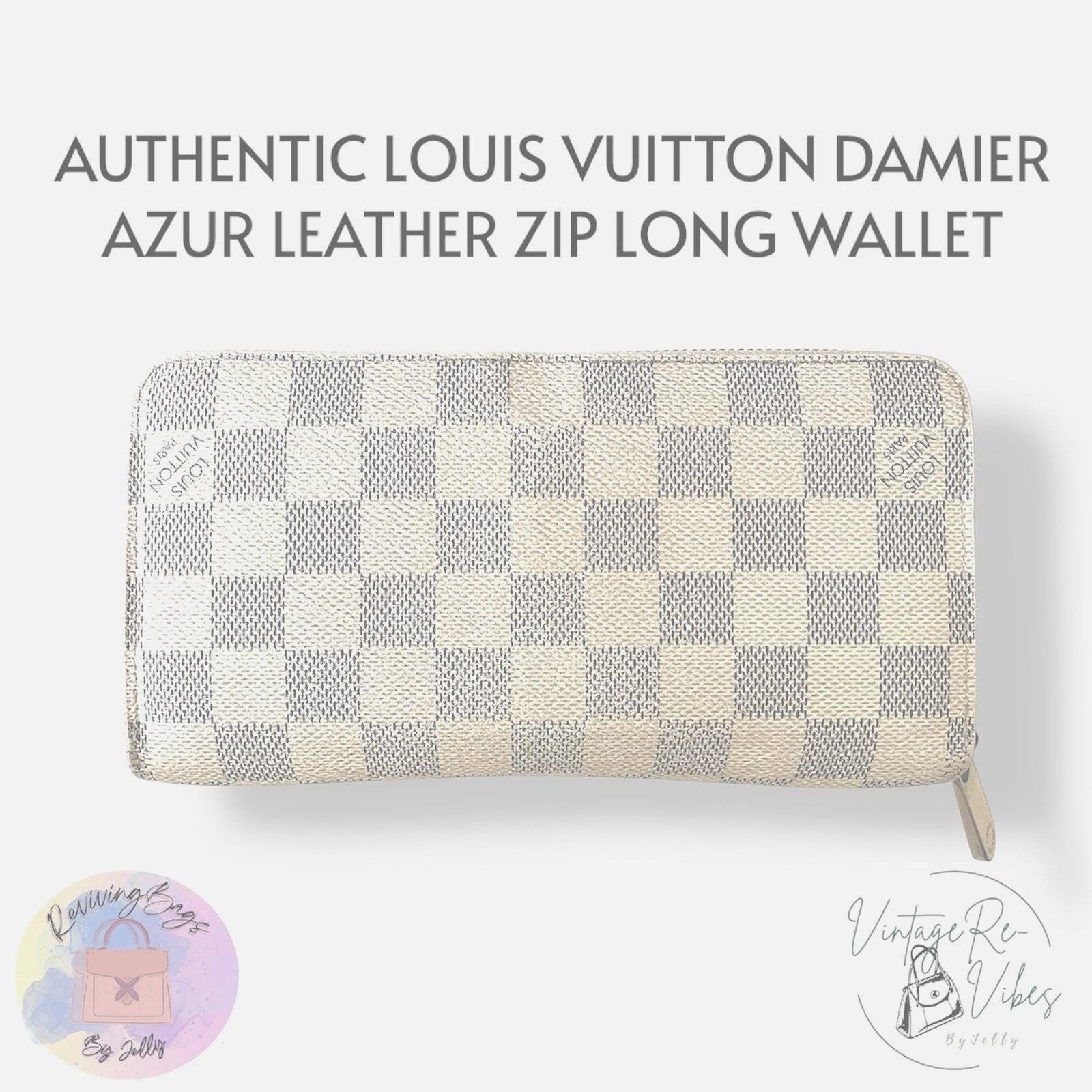 Louis Vuitton White Damier Wallet