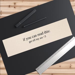 Bumper Stickers - Funny &#39;Get Off My Ass&#39; Car Bumper Decal, Sarcastic Humor Gift, Vehicle Decor