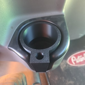 Semi Truck Can Cup Holder Insert: Peterbilt 2025, ABS