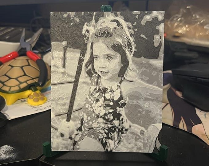 Custom 3D Printed Pictures