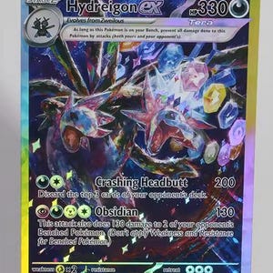 Hydreigon EX 240/191 - SSP Surging Sparks - Version Anglaise - Holographique - Proxy - Haute Qualité