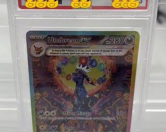 PSA 10 Umbreon Ex SAR 217/187 Terastal Festival Sv8a 2024 Pokemon PSA 10 Umbreon Ex SAR 217/187 Terastal Festival Sv8a 2024 Pokemon