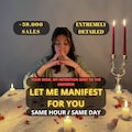 Let Me Manifest For You, Medium Reading, Psychic Reading, Personalized Ritual, Love, Luck, Career, for You, personalized, same hour