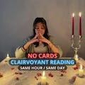 No Cards Clairvoyant Reading, Psychic reading 1h, Telepathic Reading, Honest Psychic Reading, Psychic Spiritual Advices, No cards, No tools