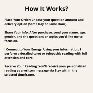Experience pure intuition with Sofia Medium Studio’s Accurate Telepathy Reading. No tarot cards or external tools just direct, honest insights into your thoughts, relationships, and personal journey. Delivered within one hour, this reading focuses on love, career, and emotional clarity. Perfect for anyone seeking immediate answers, our medium connects telepathically to your energy, providing fast, transparent, and insightful guidance.