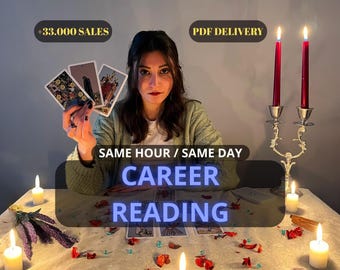 Czytanie kariery w tym samym czasie, szczegółowe psychiczne czytanie kariery, czytanie kart tarota zawodowego, czytanie finansowe, czytanie pieniędzy, czytanie tarota 1 godz.