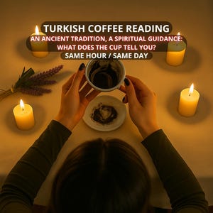 Lecture de café turc, diseuse de bonne aventure, Découvrez votre destin dans la tasse, Amour, carrière et plus encore en quelques heures
