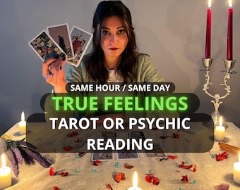Lectura de sentimientos verdaderos y pensamientos exactos, lectura psíquica del amor, percepción telepática, lectura de tarot, precisión a la misma hora, orientación en las relaciones.