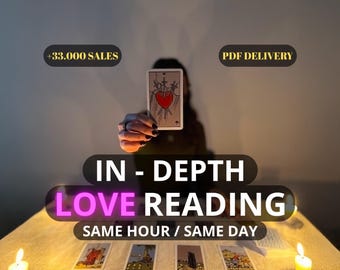 Lectura de tarot del amor en profundidad a la misma hora, alma gemela, perspectivas médium, guía para una conexión profunda del alma.