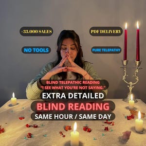 blind psychische Lesung, Same Hour, Spirituelle Ratschläge, Genaue Liebe Legung, Tarot Karten lesen, Blind Tarot Legung, Telepathische Einsichten