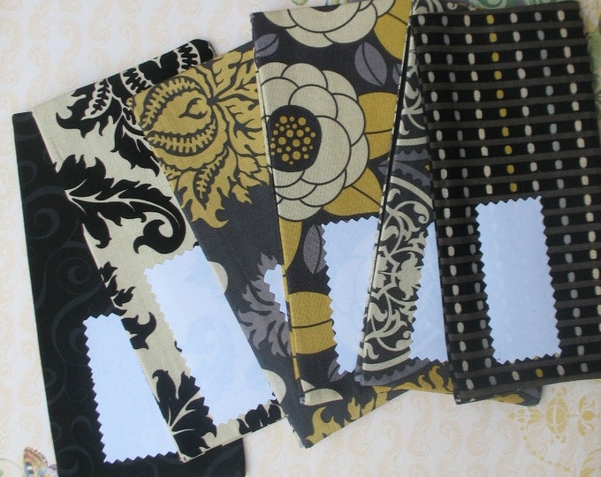 Multicolor - Handmade Fabric Envelopes (Assorted Set of 5) 04