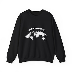 Sweat-shirt divin douillet carte du monde | Ras du cou unisexe | Cadeau de voyage | Vêtements d'aventure | Confort au quotidien | Cadeau pour l'envie de voyager
