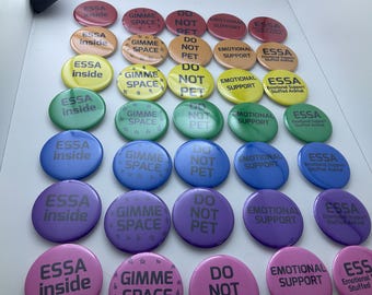ESSA pin pack of 5 pins  *more color options!* for essas, comfort stuffies, and more (READ DESCRIPTION)