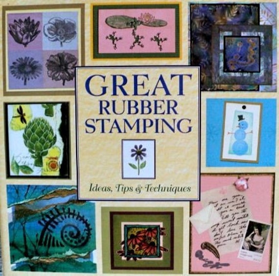 Items similar to Great Rubber Stamping Ideas, Tips & Techniques Hardback Book on Etsy