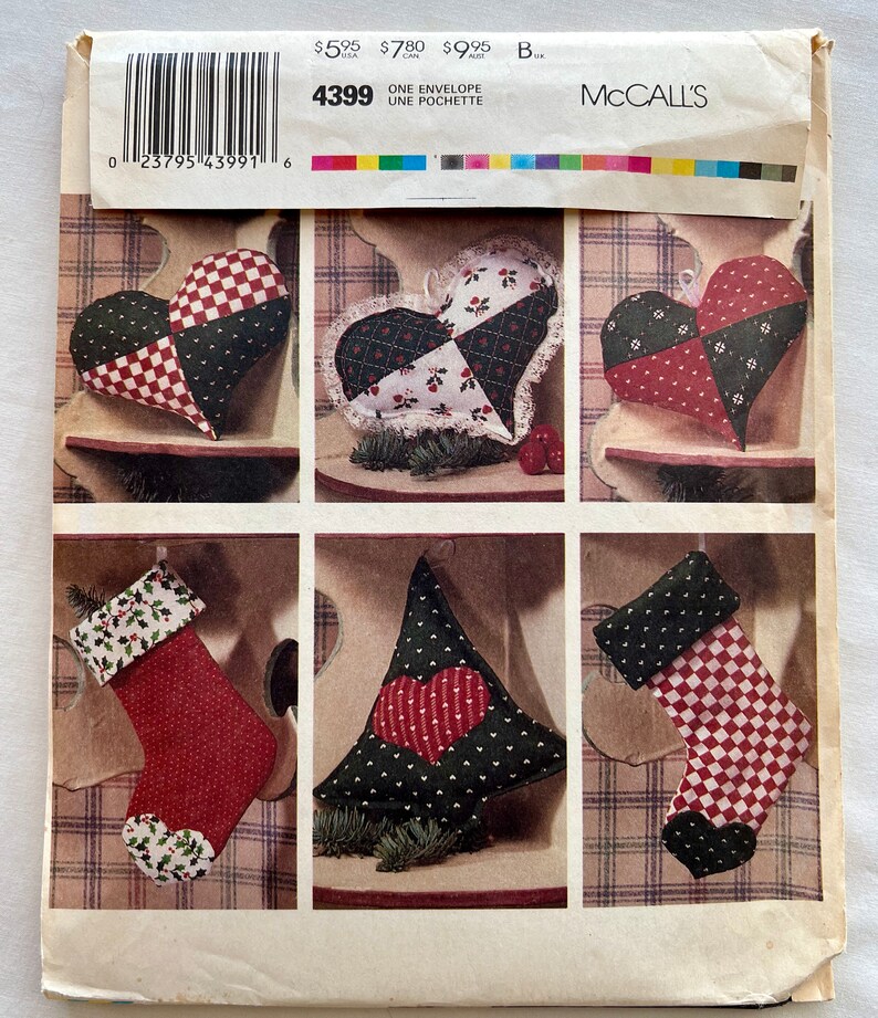 Christmas Sewing Patterns Craft Patterns to Sew Christmas Etsy
