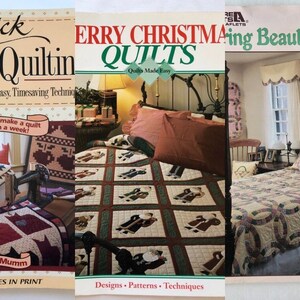 Quilt Book, Quilt Pattern Book, Long Arm Quilting Book, Vintage Quilt Book - Mix & Match