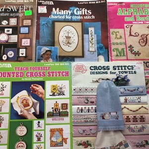 Książki ze wzorami do haftu krzyżykowego, Książka do haftu krzyżykowego, Ulotka Vintage Cross Stitch, Kup więcej i oszczędzaj! Oferta nr 12, Mieszaj i dopasowuj
