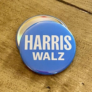 Official Harris Walz Button - 2.25” Presidential Election -  Harris 2024