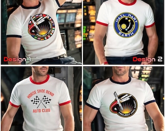 Retro Project Hail Mary Shirt, Sci Fi Book Mission Patch Ringer Tee, Space Rocket Clothing, Astrophage Nerd Gifts, Ryland Grace Cosplays