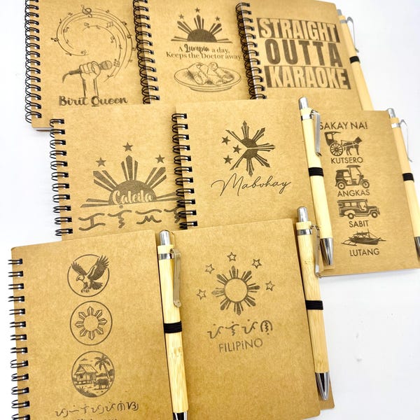 Pinoy Artist Notebook Filipino Notebook - Etsy