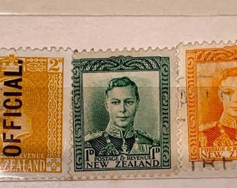 Znaczki archiwalne Nowej Zelandii