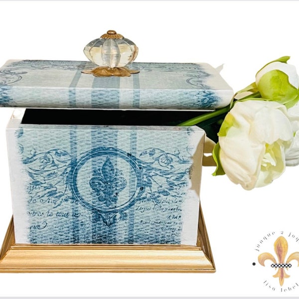 Decorative Paper Box Etsy