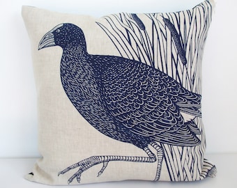 Pukeko Cushion cover.