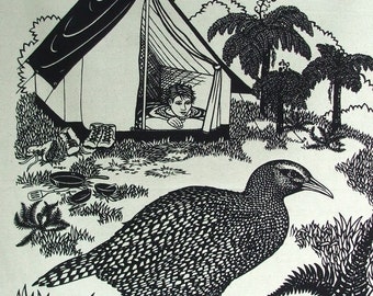 Weka tea towel