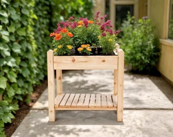 Hochbeet Plan: Großer Blumenkasten (PDF Download)