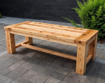 Farmhouse Coffee Table Plans | Easy DIY Build | PDF Download