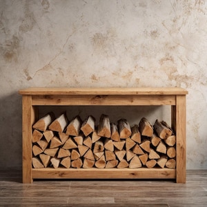 Firewood Storage Plan: Woodworking Plans (PDF Download)