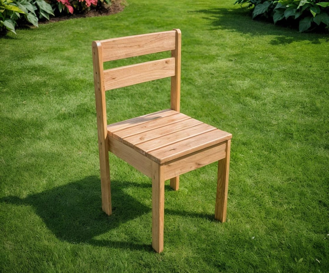 Stackable Chair Plan Kids Stackable Chair Plan: Modern Slatted Design (PDF Download) - Etsy