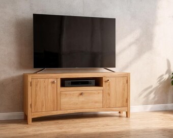 Corner Media Console Plan, Woodworking Plans (PDF Download)