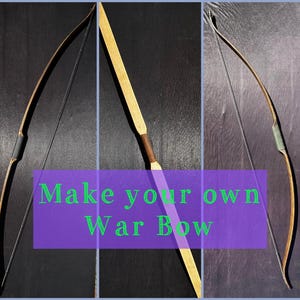 Made to Order Warbow! See "Add Personalization" to create your Handmade to order longbow,Fit to your Specification! Special Requests welcome