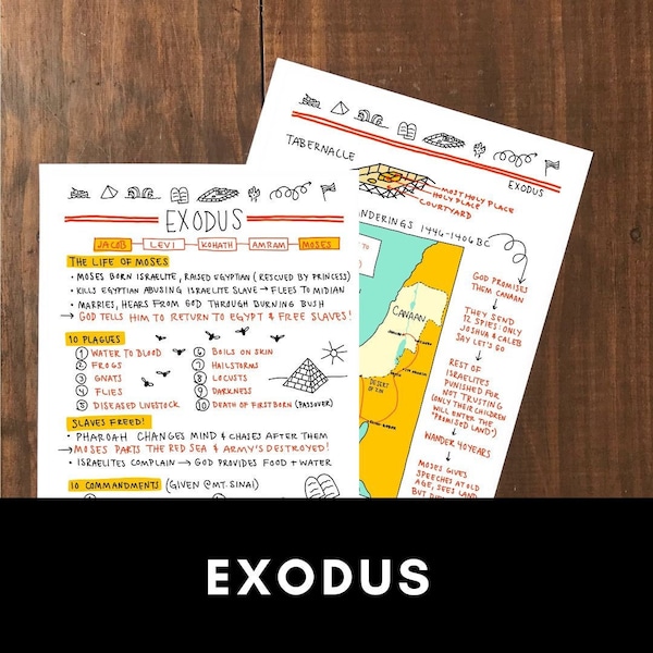 Exodus Printables