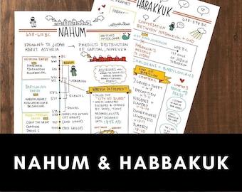 Nahum & Habakkuk Printables