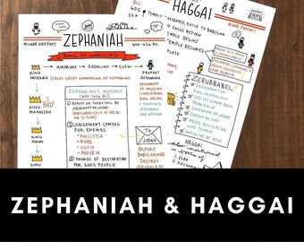 Zephaniah & Haggai Printables